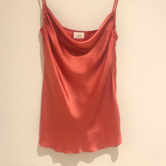 Wilfred Tops - Saffron Orange Allusion Camisole